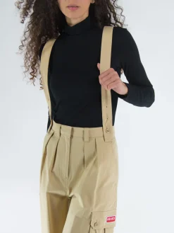 KENZO Pantaloni<SALOPETTE PARIS CARGO TROUSERS Beige