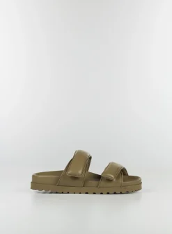 GIA BORGHINI Sandali<SANDALO PLATFORM DOPPIO CINTURINO PERNI 11 MUD Marrone