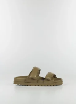 GIA BORGHINI Sandali<SANDALO PLATFORM DOPPIO CINTURINO PERNI 11 MUD Marrone
