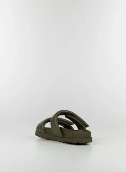 GIA BORGHINI Sandali<SANDALO PLATFORM DOPPIO CINTURINO PERNI 11 MUD Verde