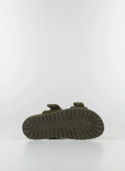 GIA BORGHINI Sandali<SANDALO PLATFORM DOPPIO CINTURINO PERNI 11 MUD Verde
