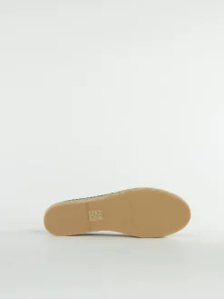 OFF-WHITE Scarpe Basse<SCAPRA ESPADRILLAS CON LOGO BOOKISH Beige, Bianco, Nero