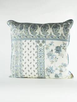 ETRO HOME ACCESSORY Accessori Decorativi<SET DI 2 CUSCINI CON FANTASIA FLOREALE Azzurro, Beige, Blu, Giallo
