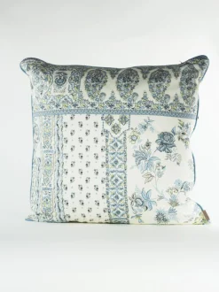 ETRO HOME ACCESSORY Accessori Decorativi<SET DI 2 CUSCINI CON FANTASIA FLOREALE Azzurro, Beige, Blu, Giallo