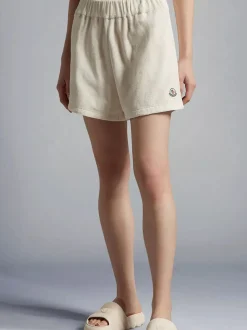 MONCLER Shorts<SHORT Beige