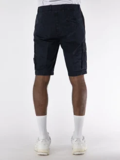 STONE ISLAND Shorts<SHORT CARGO GARMENT Blu