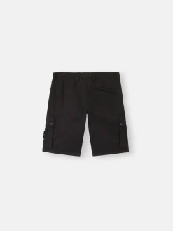 STONE ISLAND Shorts<SHORT CARGO GARMENT Nero