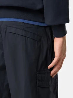 STONE ISLAND Shorts<SHORT CARGO STRETCH COTTON TELA PARACADUTE Blu, Giallo