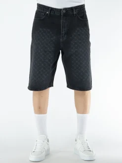 Shorts<SHORT LASER MONOGRAM Nero