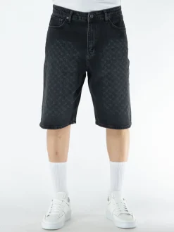 Shorts<SHORT LASER MONOGRAM Nero
