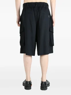 Y-3 Shorts<SHORT RAYON TWILL Nero