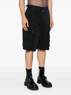 MM6 MAISON MARGIELA Shorts<SHORTS CARGO A VITA MEDIA Nero