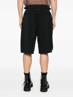 MM6 MAISON MARGIELA Shorts<SHORTS CARGO A VITA MEDIA Nero