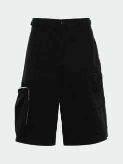 MM6 MAISON MARGIELA Shorts<SHORTS CARGO A VITA MEDIA Nero