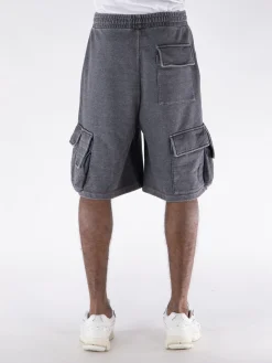WE11DONE Shorts<SHORTS CARGO DENIM-LIKE Grigio