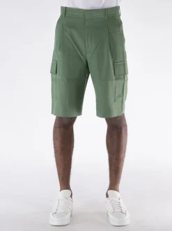 DROLE DE MONSIEUR Shorts<SHORTS CARGO LAINE Verde