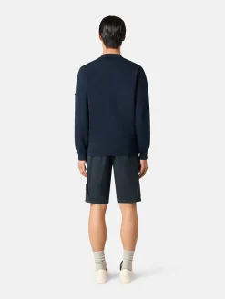 STONE ISLAND Shorts<SHORTS CARGO ORGANIC COTTON FLEECE Blu