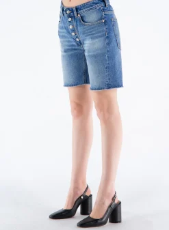 Shorts<SHORTS IN DENIM Azzurro