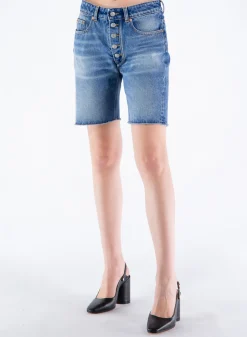 Shorts<SHORTS IN DENIM Azzurro