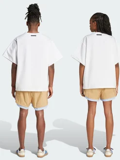 ADIDAS X WALES BONNER Shorts|Shorts<SHORTS NYLON LAYERED WB UNISEX Bianco
