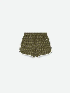 WALES BONNER Shorts<SHORTS POWER Marrone, Verde