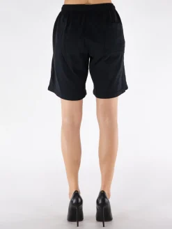 SPORTY&RICH Shorts<SHORTS SCRIPT LOGO GYM Nero