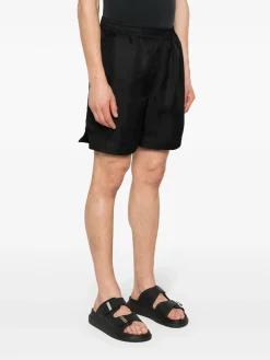 SUNFLOWER Shorts<SHORTS SILK Nero