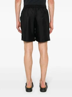 SUNFLOWER Shorts<SHORTS SILK Nero