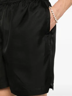 SUNFLOWER Shorts<SHORTS SILK Nero
