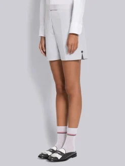THOM BROWNE Shorts<SHORTS THIGH LENGTH CLASSIC BACK STRAP Grigio