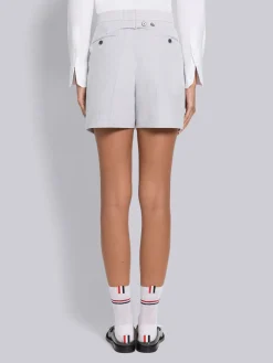 THOM BROWNE Shorts<SHORTS THIGH LENGTH CLASSIC BACK STRAP Grigio