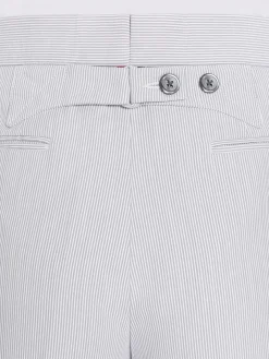 THOM BROWNE Shorts<SHORTS THIGH LENGTH CLASSIC BACK STRAP Grigio