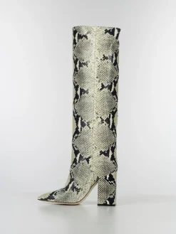 PARIS TEXAS Stivali<STIVALE ANJA Beige, Nero
