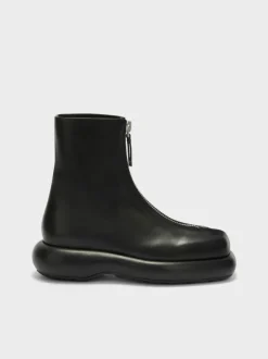JIL SANDER Stivali<STIVALE ANKLE Nero