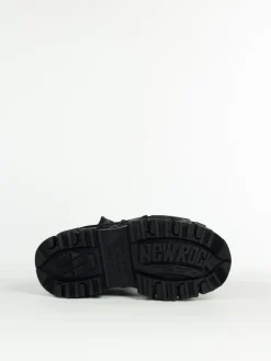 VETEMENTS Stivali|Stivali<STIVALE CHUNKY IN PELLE UNISEX Nero