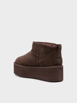 UGG AUSTRALIA Stivali<STIVALE CLASSIC ULTRA MINI PLATFORM Marrone