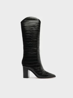 SCHUTZ Stivali<STIVALE CON TACCO Nero