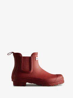HUNTER Stivali<STIVALE ORIGINAL CHEALSEA Rosso