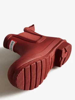 HUNTER Stivali<STIVALE ORIGINAL CHEALSEA Rosso
