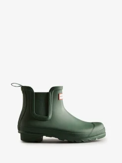 HUNTER Stivali<STIVALE ORIGINAL CHEALSEA Verde