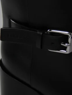 BURBERRY Stivali<STIVALETTI IN PELLE Nero