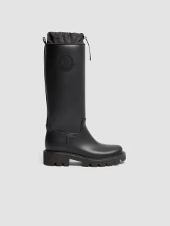 MONCLER Stivali<STIVALI ALTI DA PIOGGIA KICKSTREAM Nero