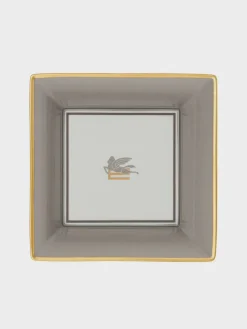 ETRO HOME ACCESSORY Accessori Decorativi<SVUOTATASCHE Bianco, Grigio