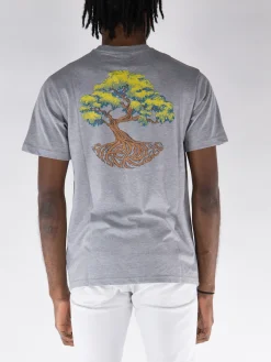 HIKERDELIC T-Shirt<T -SHIRT TRUNK S/S Grigio, Marrone, Multicolor, Nero, Rosa, Rosso, Verde