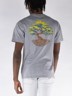 HIKERDELIC T-Shirt<T -SHIRT TRUNK S/S Grigio, Marrone, Multicolor, Nero, Rosa, Rosso, Verde
