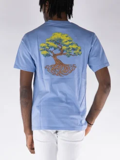 HIKERDELIC T-Shirt<T -SHIRT TRUNK S/S Azzurro, Marrone, Verde