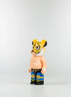 MEDICOM Accessori Decorativi<TOY BE@RBRICK TIGER MASK 400% Blu, Giallo, Multicolor, Nero, Rosa