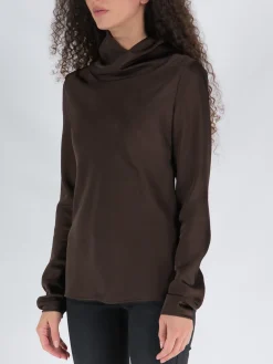 JIL SANDER T-Shirt<T-SHIRT 39 Marrone