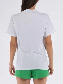 SPORTY&RICH T-Shirt<T-SHIRT WELLNESS Bianco, Verde