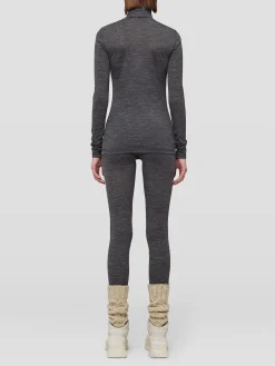 JIL SANDER T-Shirt<T-SHIRT A COLLO ALTO Grigio